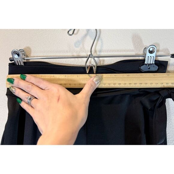 FIVE Dance Wear Nylon Attached Tie Waist Black Jogger Pants Women's Small - Picture 9 of 12